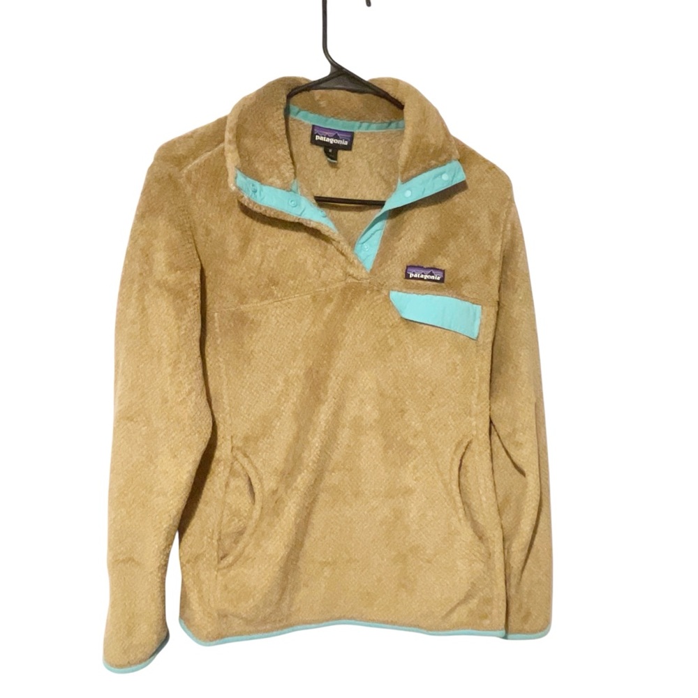 PATAGONIA Womens Medium Snap-T Fleece Pullover Sweater Polartec Thermal Pro